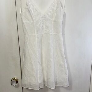 Zara White Maxi Dress